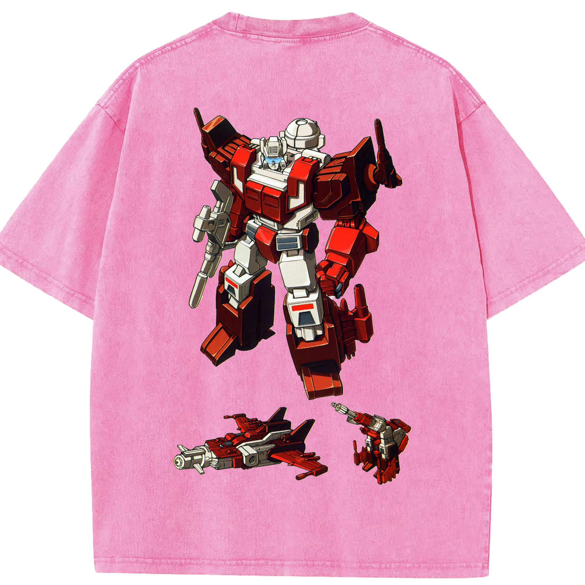 （画像用）  綿100% ヴィンテージ風 半袖Tシャツ（背面プリント）